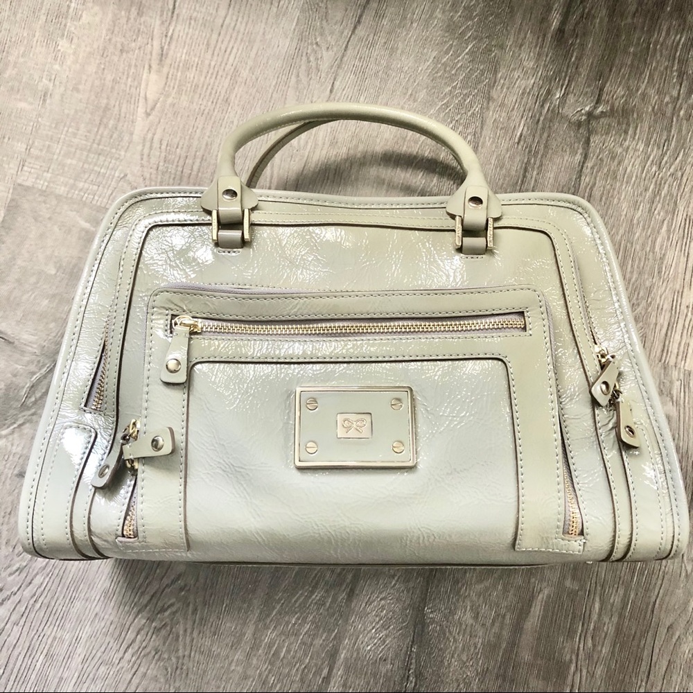 🎄✨ Classic Anya Hindmarch Shirley Gray Nalpak Tote